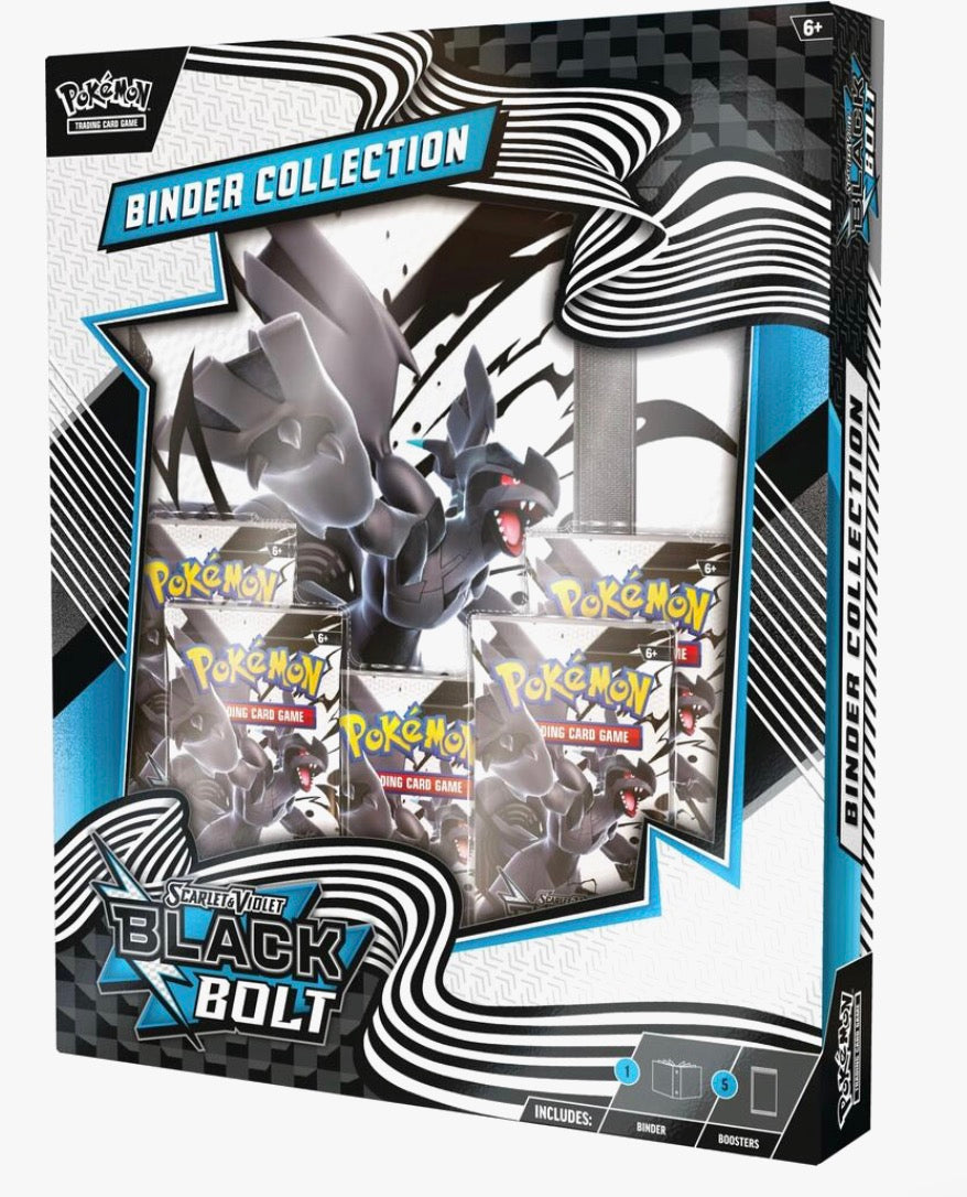 Pokemon White Flare or Black Bolt Binder Collection - SV: White Flare (WHT) Black Bolt (BLK)
