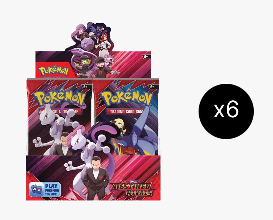 Pokemon Destined Rivals Booster Box Case - SV10: Destined Rivals (DRI)