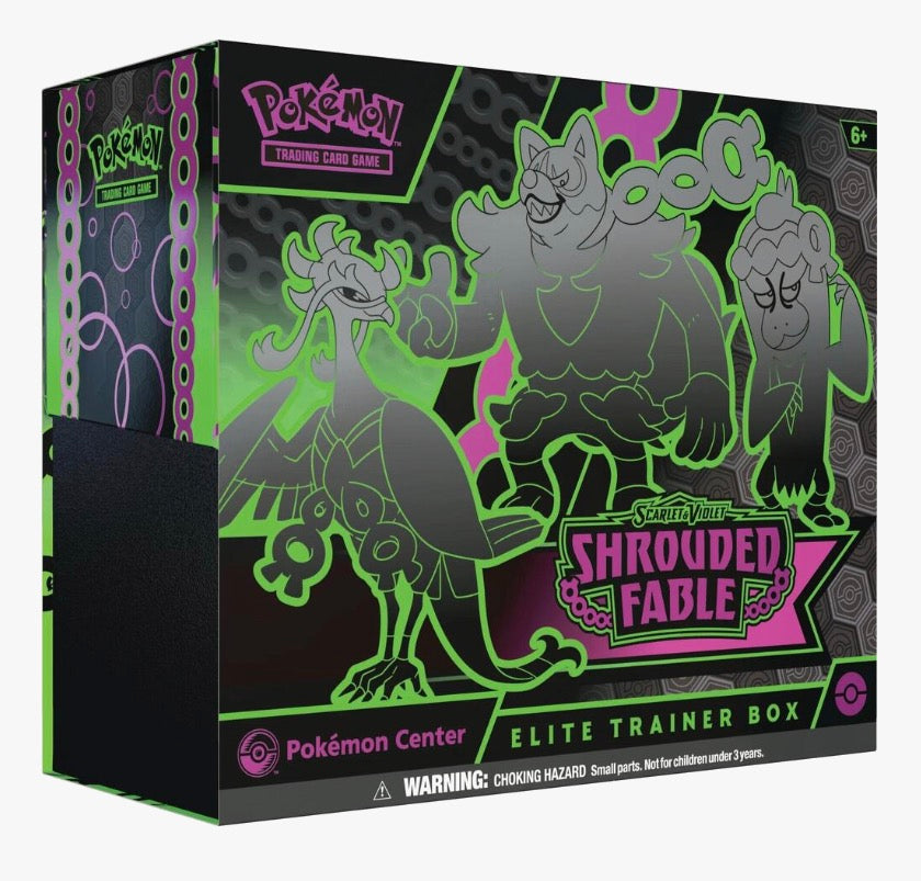 Pokemon Shrouded Fable Pokemon Center Elite Trainer Box (Exclusive) - SV: Shrouded Fable (SFA)