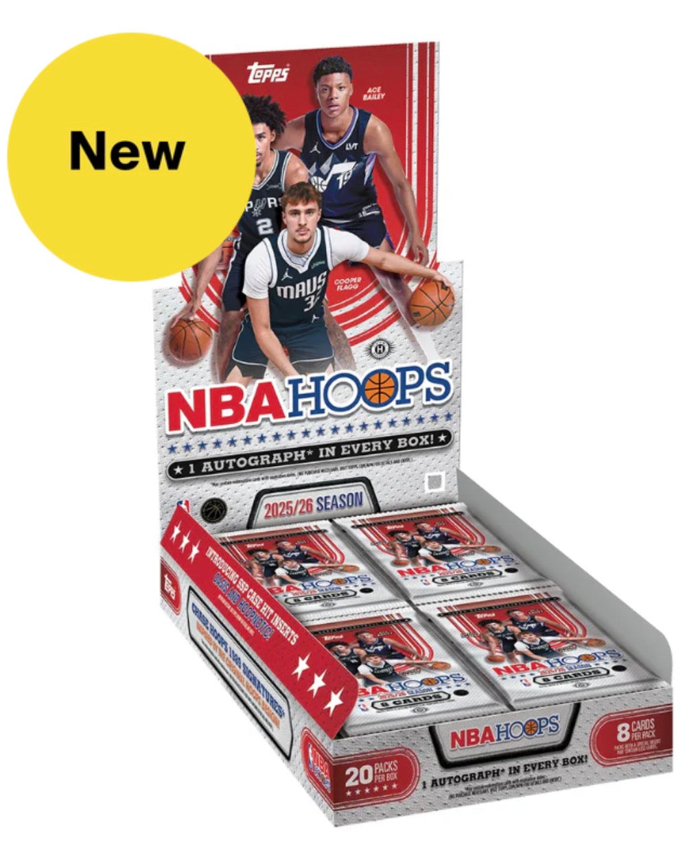2025/26 TOPPS HOOPS BASKETBALL HOBBY BOX