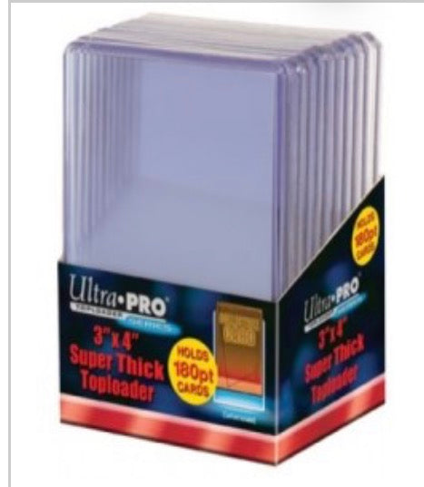 Ultra Pro: Standard 3 x 4-Inch 180PT Top Loader