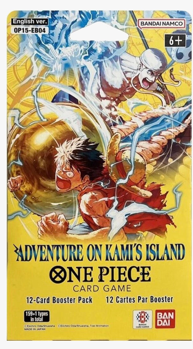 One Piece Adventure on Kami's Island - Sleeved Booster Pack - Adventure on Kami's Island (OP15-EB04)