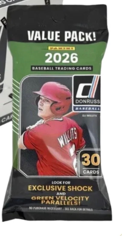 2026 PANINI DONRUSS BASEBALL FAT PACK