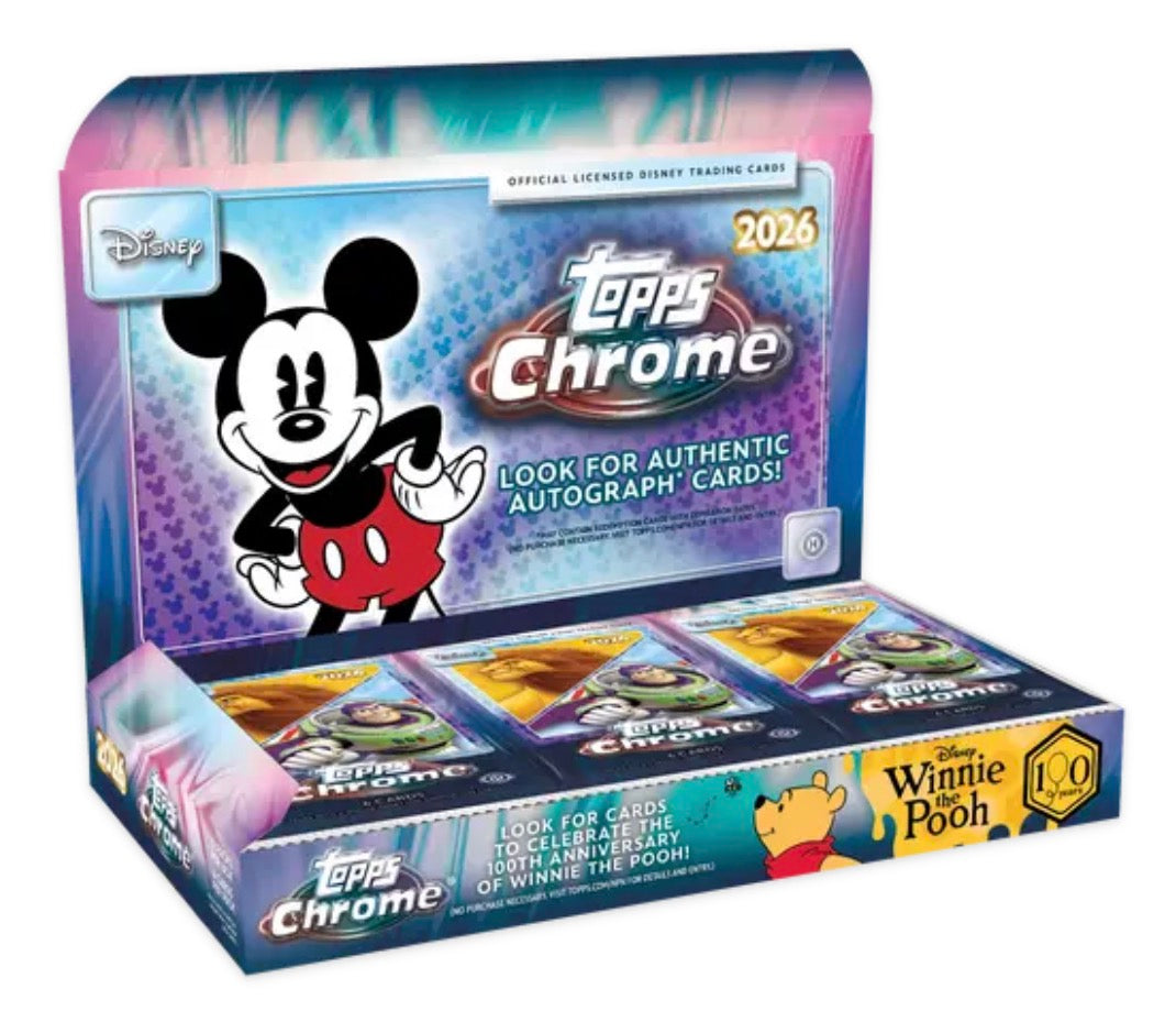 2026 Topps Disney Chrome Hobby Box
