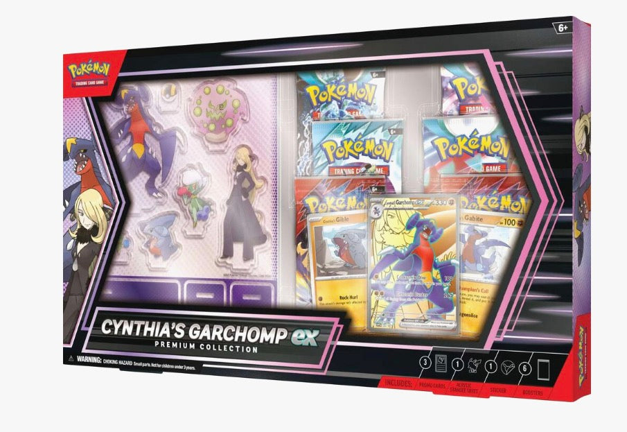 Pokemon Cynthia's Garchomp ex Premium Collection - Miscellaneous Cards & Products (MCAP)