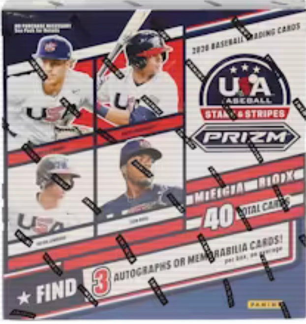 2026 Panini USA Stars & Stripes Prizm Baseball Mega Box
