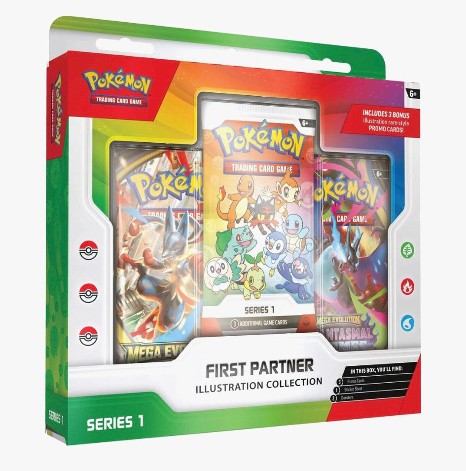 Pokemon First Partner Illustration Collection (Series 1) - First Partner Collection 2026