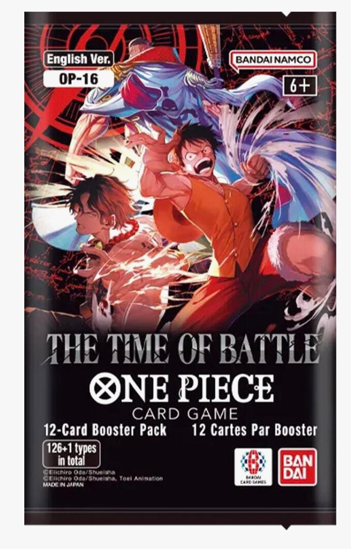 One Piece The Time of Battle Booster Pack - The Time of Battle (OP16)
