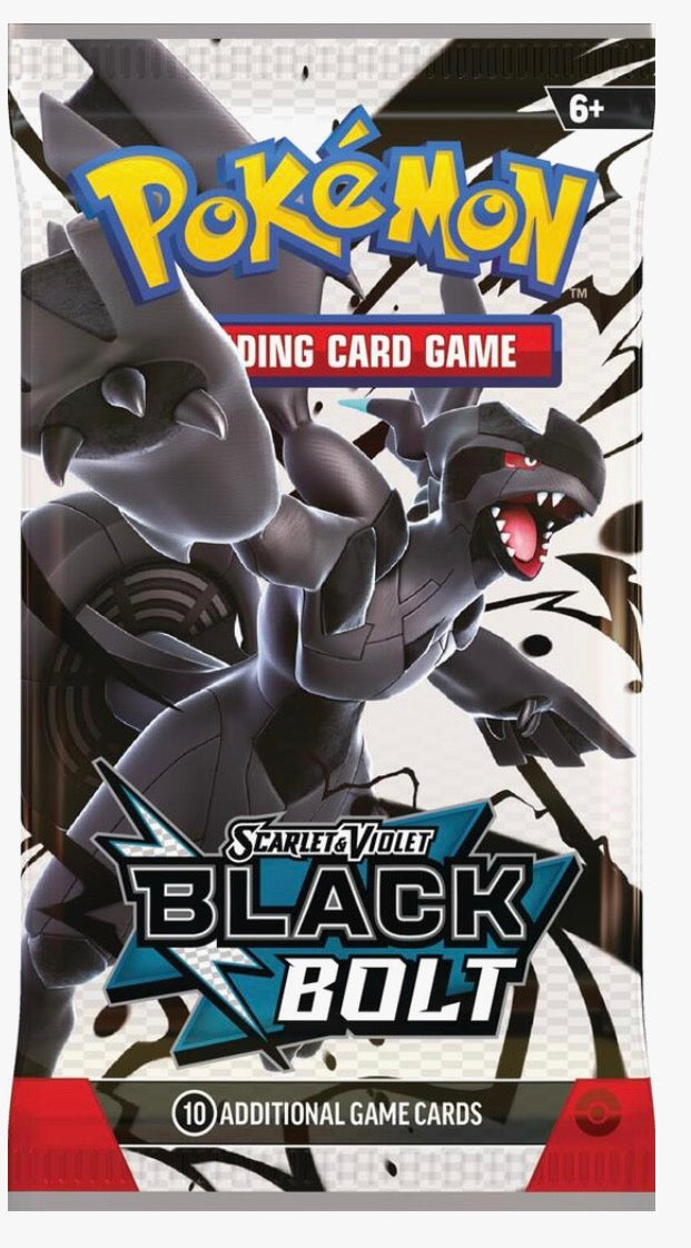 Pokemon Black Bolt Booster Pack - SV: Black Bolt (BLK)