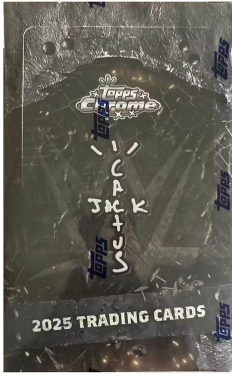 2025 Topps Chrome
x Cactus Jack Travis Scott Edition WWE Wrestling Hobby Box