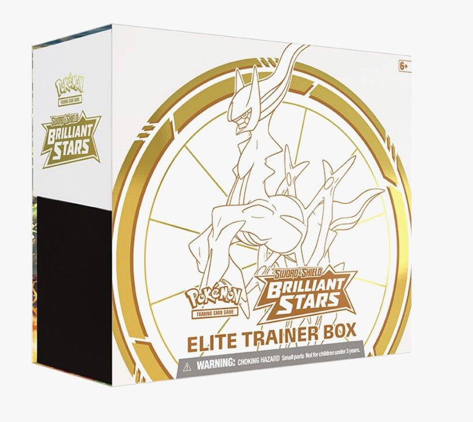 Pokemon Brilliant Stars Elite Trainer Box - SWSH09: Brilliant Stars (SWSH09)