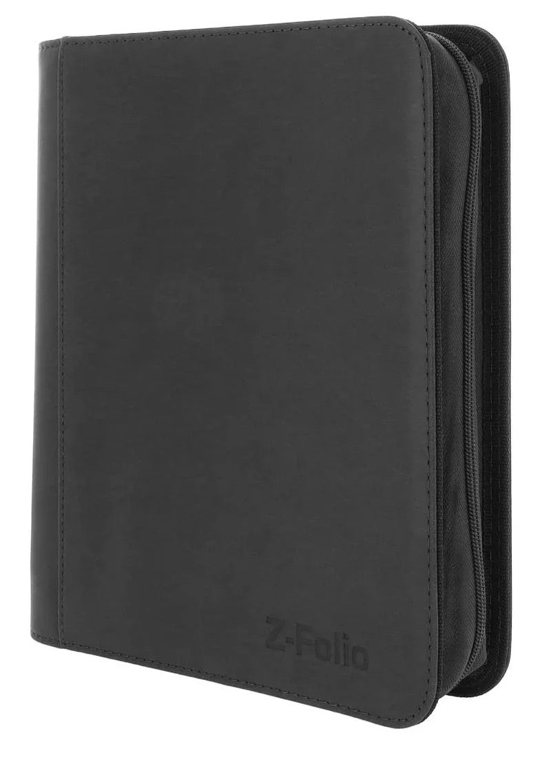 BCW Z-FOLIO 4PKT TOPLOADER BLK