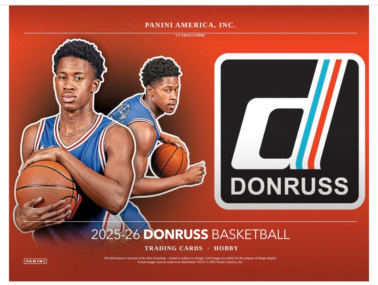25 PANINI DONRUSS BASKETBALL
