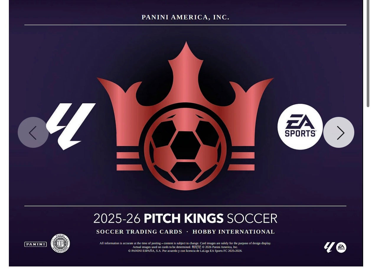 26 PANINI PITCH KINGS INTERNATIONAL SOCCER
