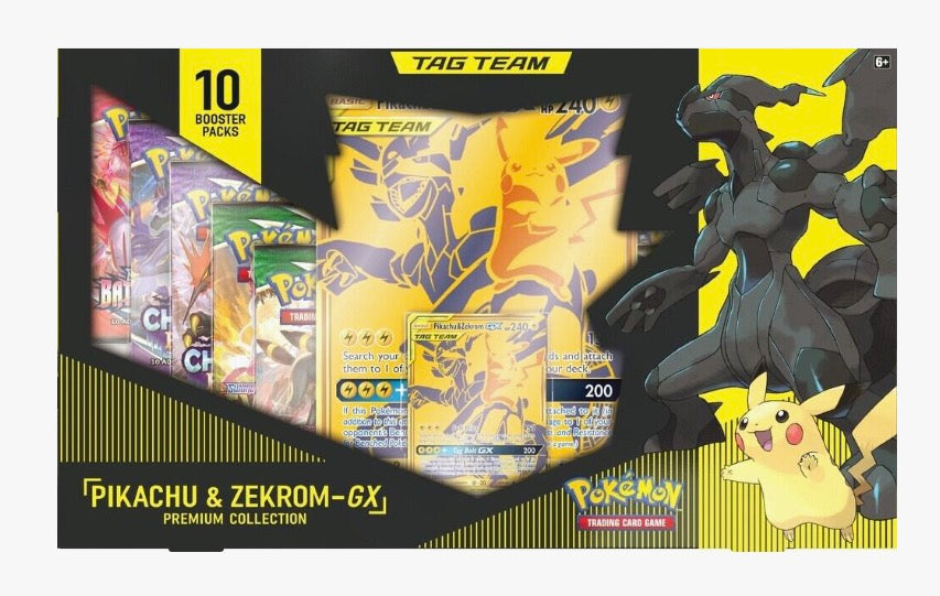 Pokemon Pikachu & Zekrom GX Premium Collection - Miscellaneous Cards & Products (MCAP)