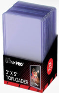 25ct Ultra Pro Tall Toploaders 3x5 Sports Card Basketball Gameday Widevision