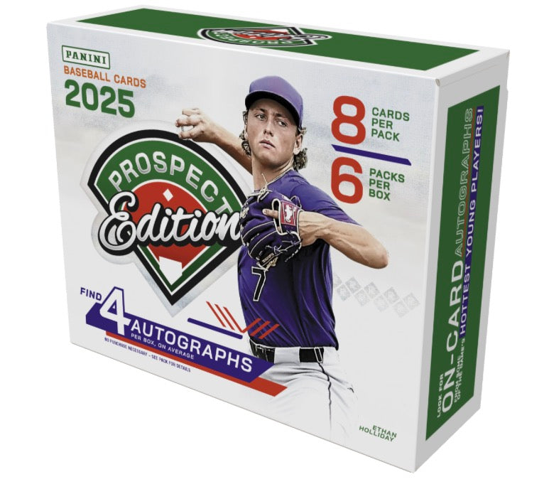 2025 Panini Prospect Edition MLB Hobby Box