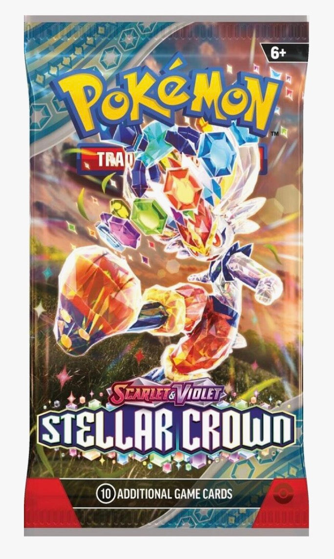 Pokemon Stellar Crown Booster Pack - SV07: Stellar Crown (SCR)