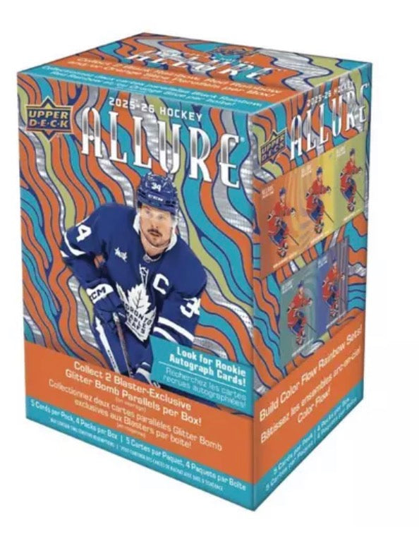 2025/26 Upper Deck Allure Hockey Blaster Box