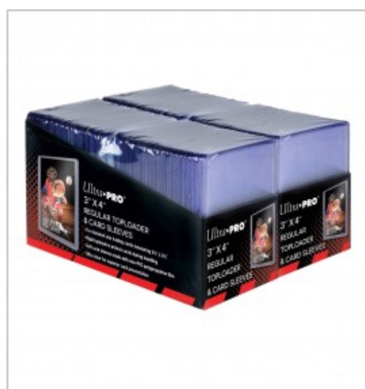 Ultra Pro: Standard 3 x 4-Inch Top Loader & 200CT Soft Sleeves Combo