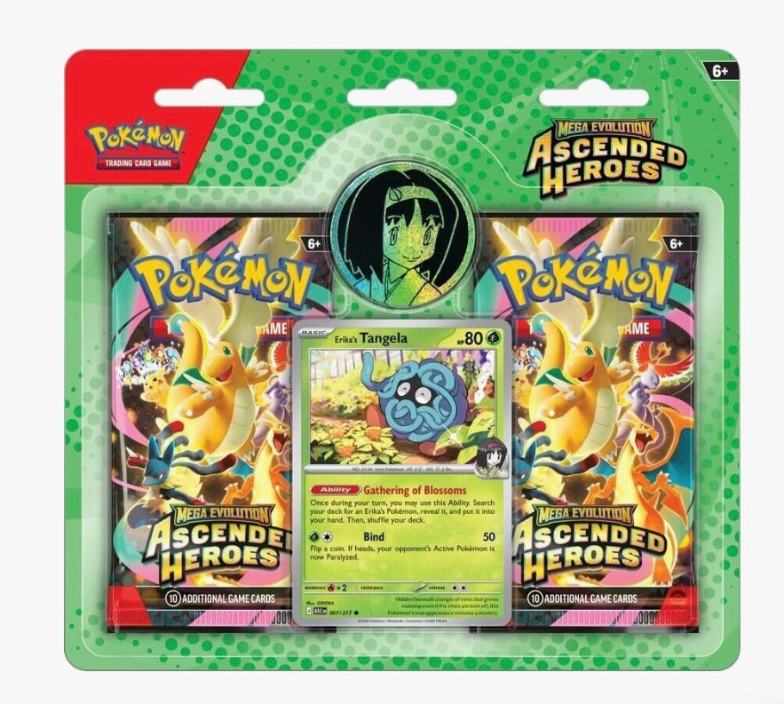 Pokemon Mega Evolution: Ascended Heroes Collection - Erika - ME: Ascended Heroes (ASC)